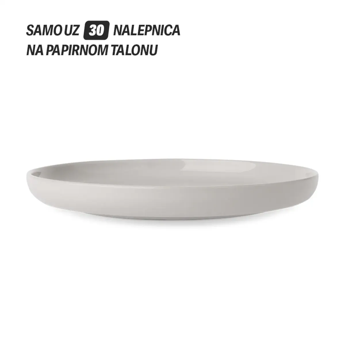 Tanjir Plitki Blomus 21cm,2 komada