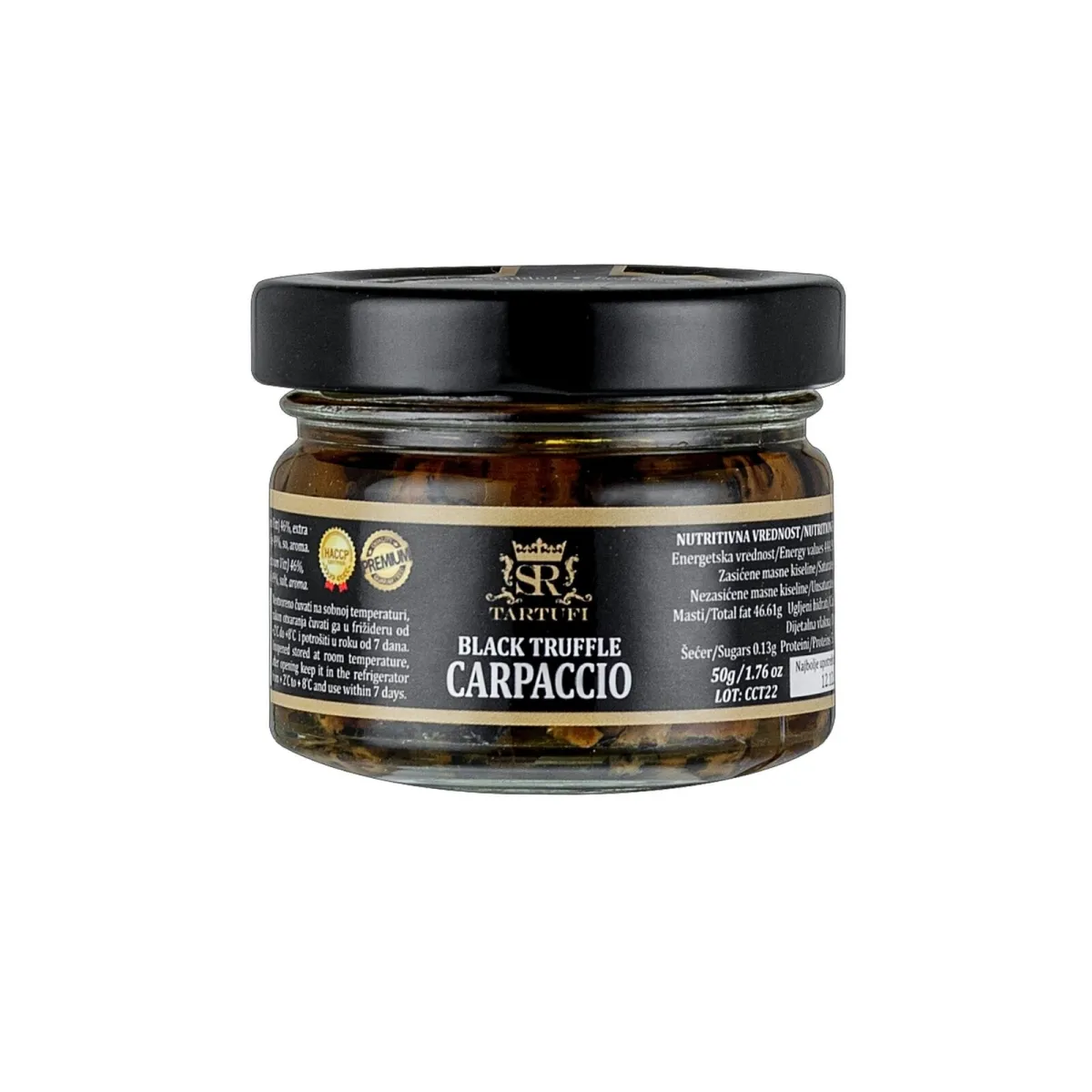 Tartufi crni Listici 50 gr