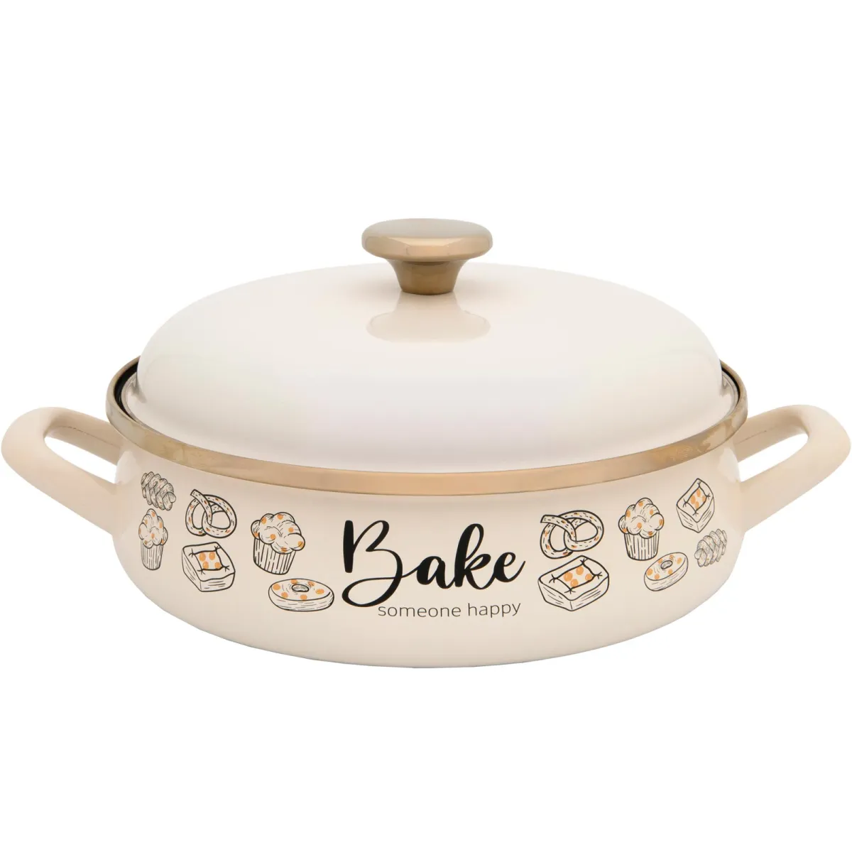 Tava sa poklopcem bez Bake Metalac 24