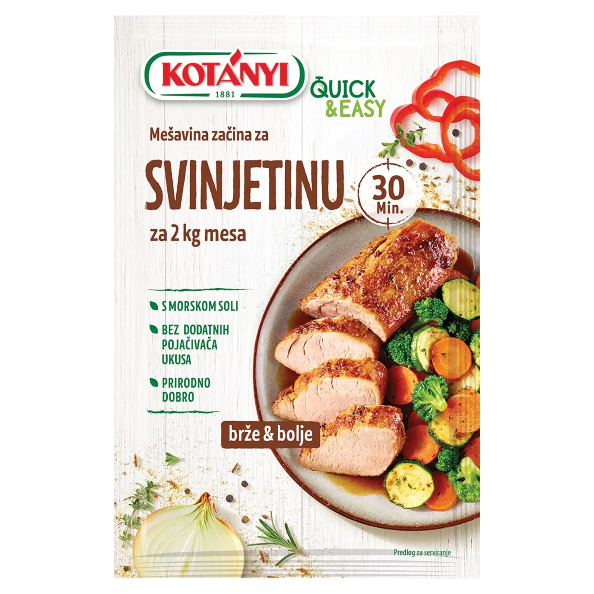 Zacin mes./svinj.Quick&Easy Kotany 30g