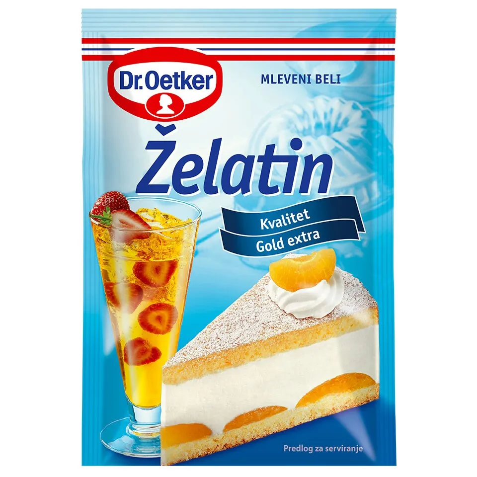 Zelatin mleveni beli Dr.Oetker 10g