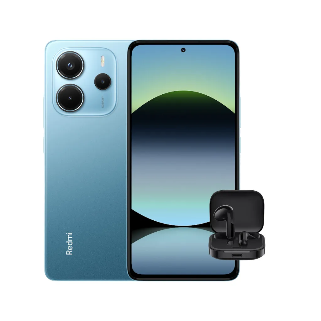 Redmi Note 14 6/128GB (plava) + Redmi Buds 6 Active (crna)