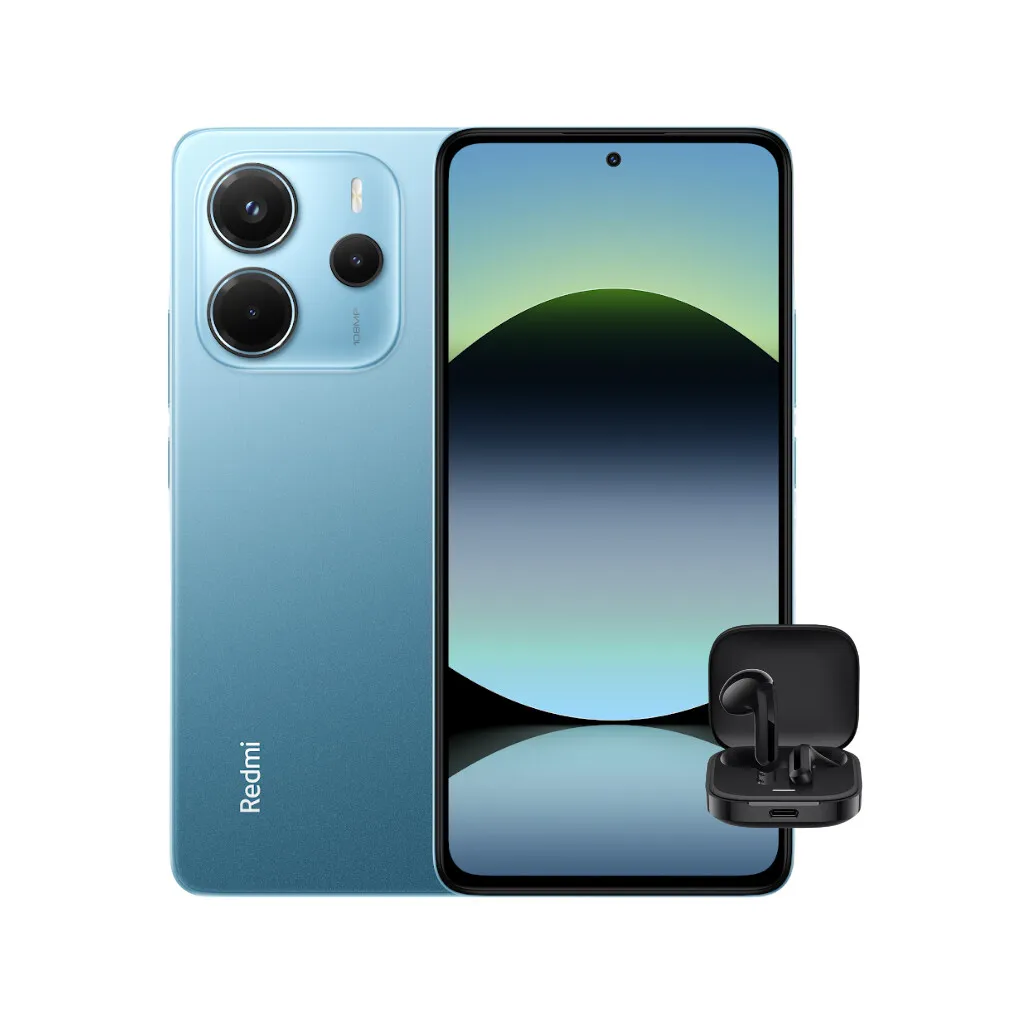 Redmi Note 14 8/256GB (plava) + Redmi Buds 6 Active (crna)