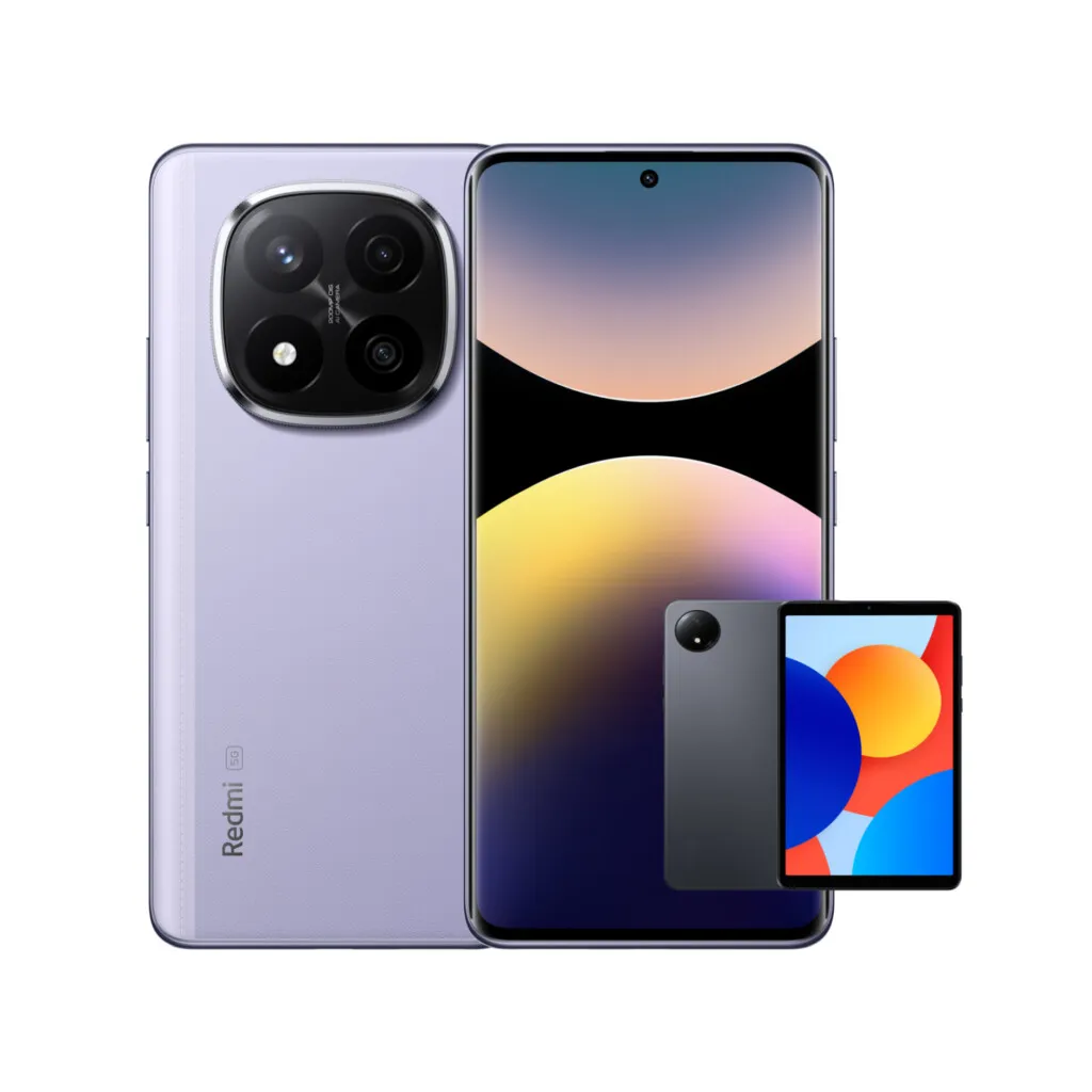 Redmi Note 14 Pro+ 5G 8/256GB (ljubičasta) + Redmi Pad SE 8.7 4/64GB (siva)