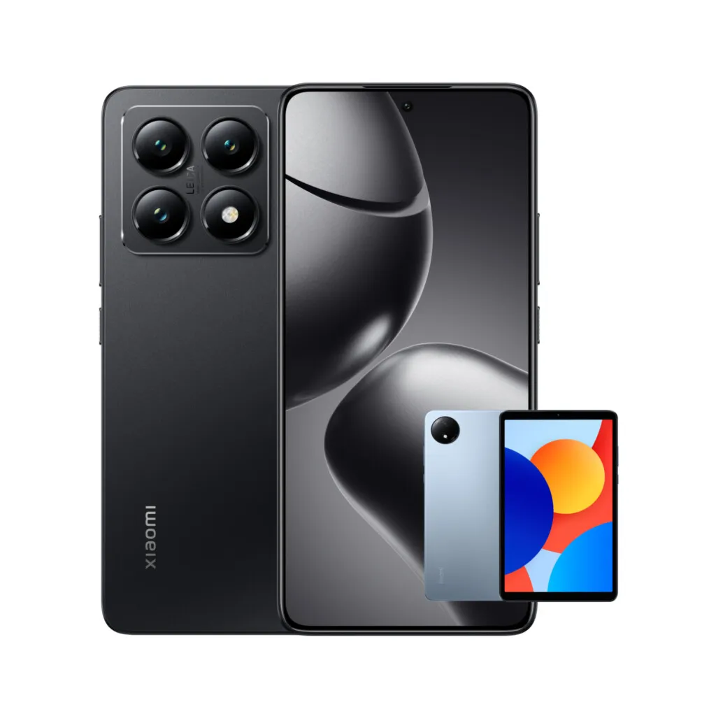 Xiaomi 14T 12/256GB (crna) + Redmi Pad SE 8.7 4/64GB (plava)