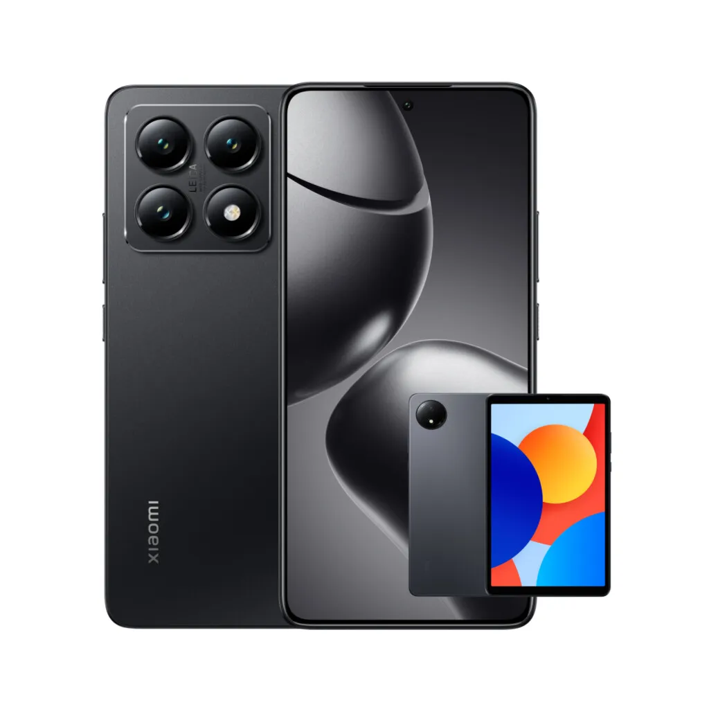 Xiaomi 14T 12/256GB (crna) + Redmi Pad SE 8.7 4/64GB (siva)