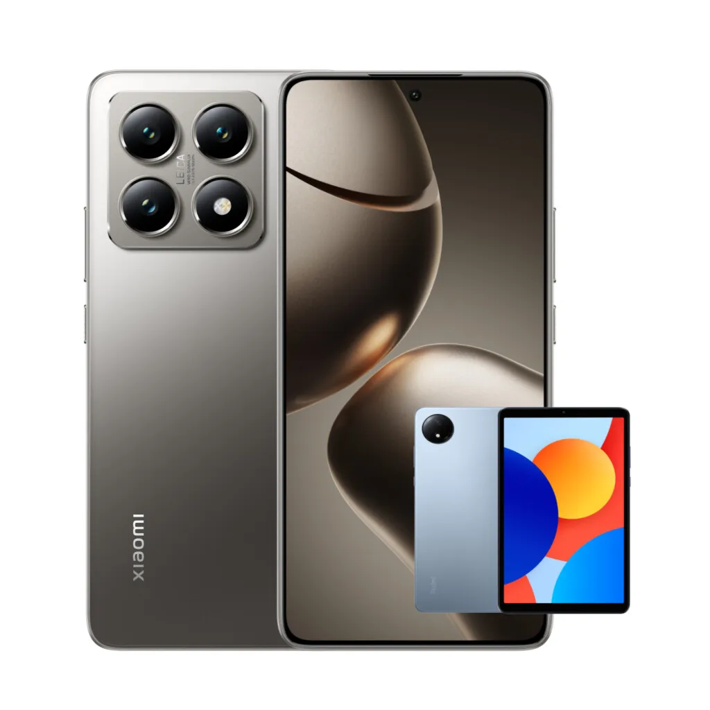 Xiaomi 14T 12/256GB (siva) + Redmi Pad SE 8.7 4/64GB (plava)