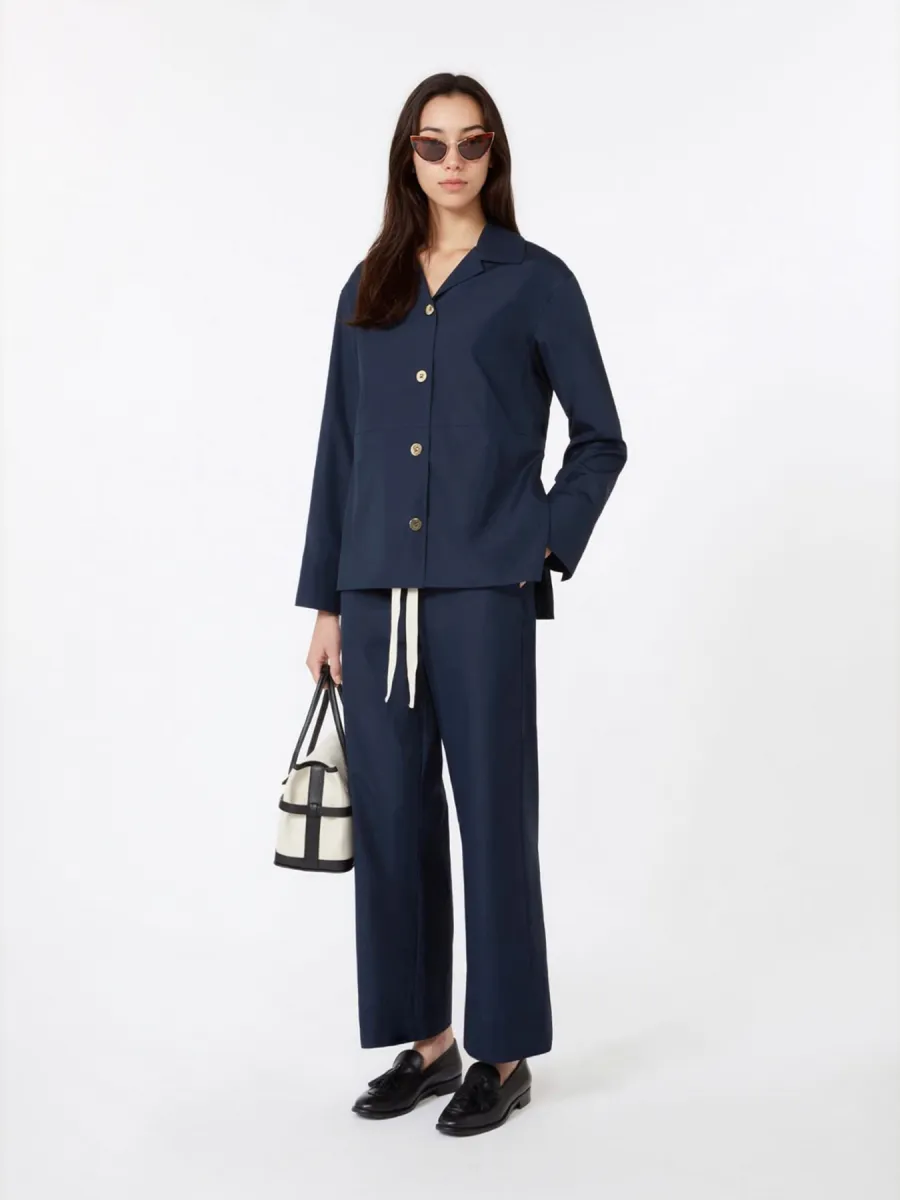 'S MAX MARA SMMARGENTO pantalone