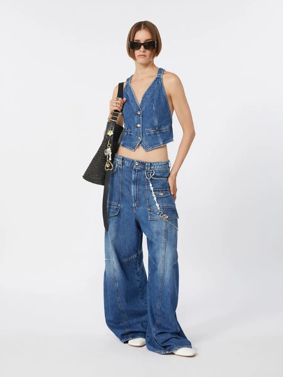 SPORTMAX SPXVIOLINO farmerke