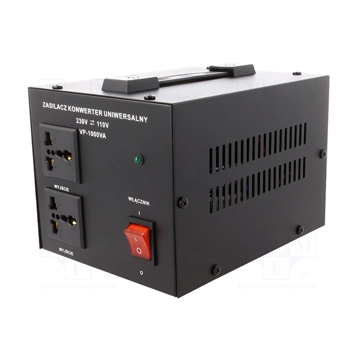 Autotransformator 1000VA, 230VAC<>110VAC