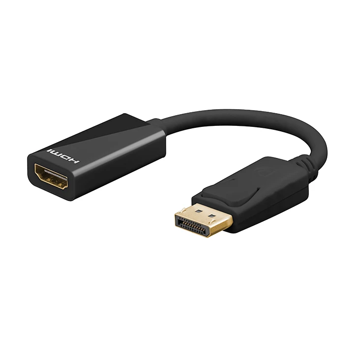 Kabl Displayport M v1.2 - HDMI AF 4K, 0.1m