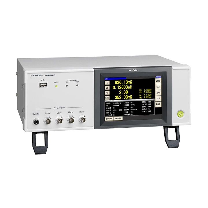 LCR metar Hioki IM3536, 4Hz - 8MHz