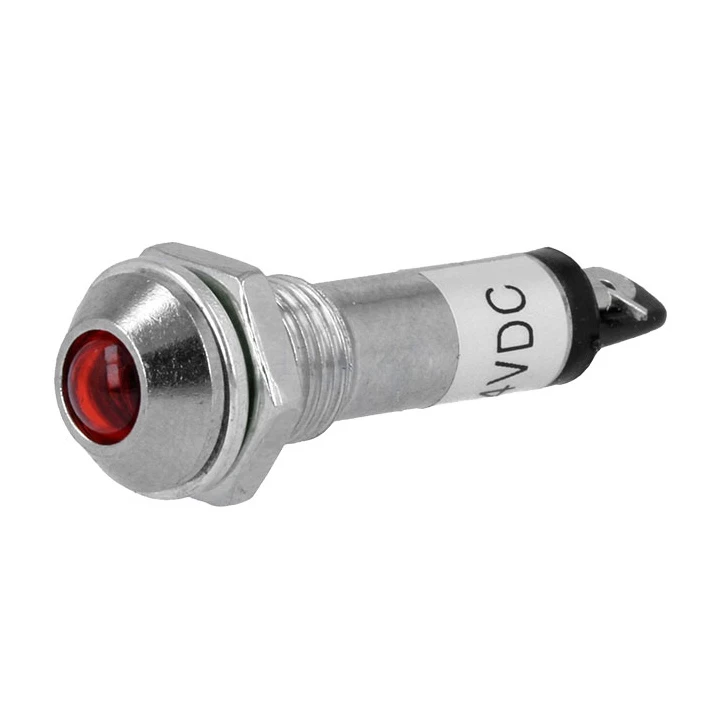 LED indikator crveni 24VDC fi=8.2mm