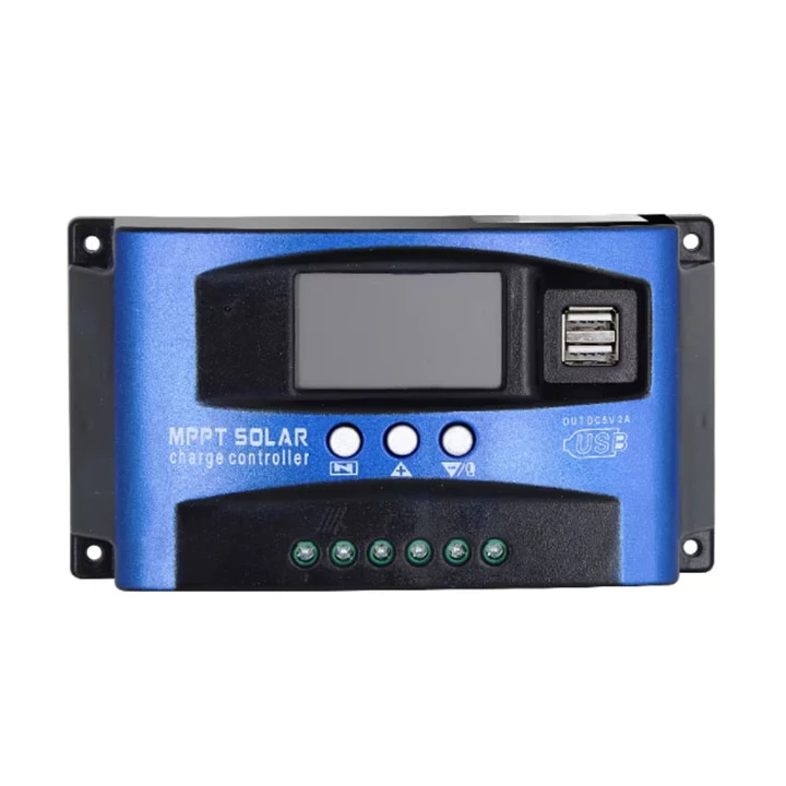Punjač akumulatora solarnih ćelija, 12/24V, 50A, 2xUSB