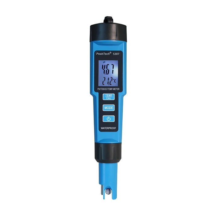 Tester kvaliteta vode PeakTech 5307 pH/TDS/EC/Temp