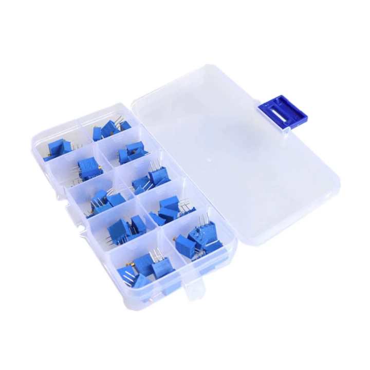 Trimeri pot 3296W 500R-1M višeobrtni, set 50/1