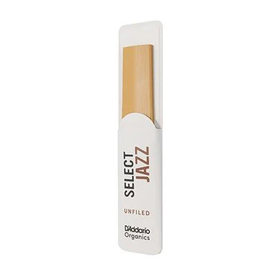 D’Addario ORSF10ASX2S Organic Select Jazz Unfiled – Trske za Alto Saksofon (Jačina 2.H / 2 Hard, Pakovanje od 10 komada)