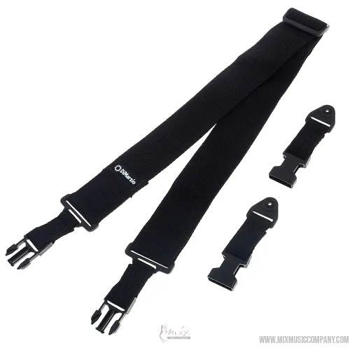 DiMarzio DD2200CBK Cotton ClipLock Kaiš za gitaru