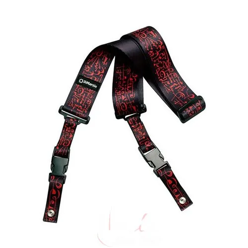 DiMarzio DD2243 Steve Vai ClipLock – Art Strap Black Kaiš za gitaru