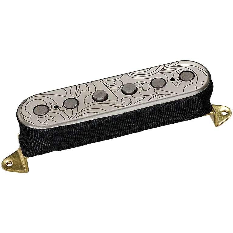 DiMarzio DP288FSN UtoPIA™ Single Coil,Middle,Satin Nickel, SV ENGRAVED Magnet za gitaru
