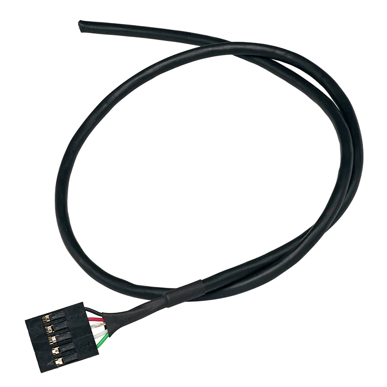 DiMarzio EP1508 – Plug-in Shielded Cable, 5 Position, 18″ L