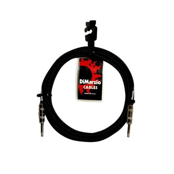 DiMarzio EP1715SSBK Instrumentalni gitarski kabl Crna boja