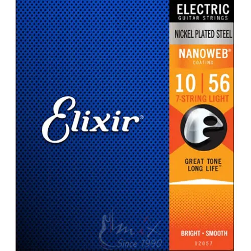 Elixir 12057 010-056 Light 7-strings Žice za sedmožičanu gitaru