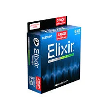 Elixir 19002 009/042 3 PACK 16571 Optiweb žice za električnu gitaru