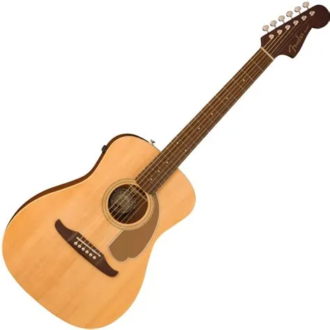 Fender Malibu Player Walnut Fingerboard Natural Elektro-Akustična Gitara