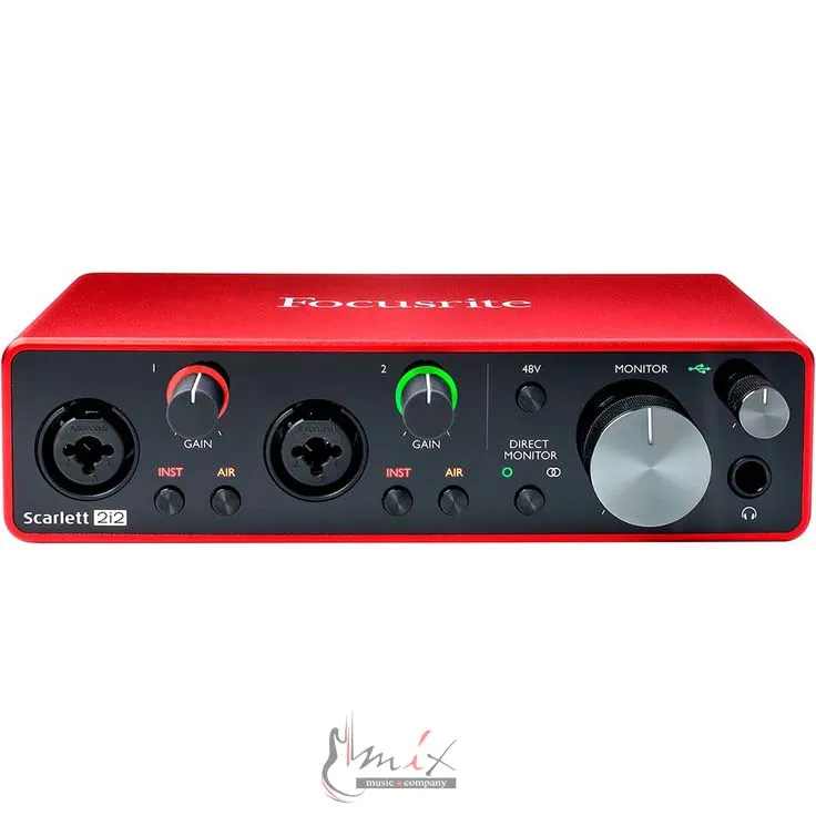 Focusrite Scarlett 2i2 3rd Gen Audio interfejs