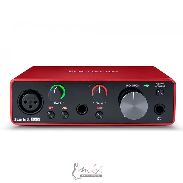 Focusrite Scarlett Solo 3rd Gen Audio interfejs