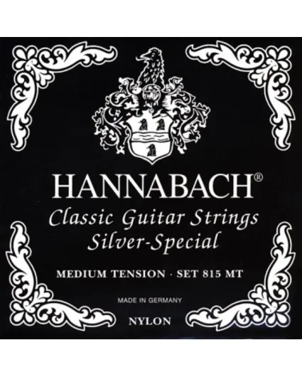 Hannabach 815MT Black Medium Tension Žice za klasičnu gitaru