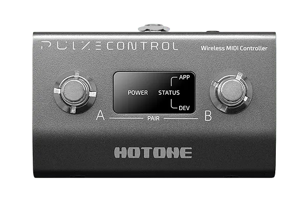 Hotone EC-2 Bluetooth MIDI Controller Pulze Control