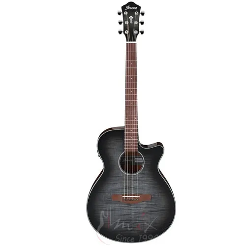 Ibanez AEG70-TCH Akustična ozvučena gitara Maple Transparent Charcoal Burst