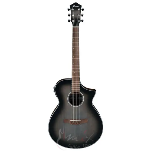 Ibanez AEWC11-TCB Akustična ozvučena gitara Transparent Charcoal Burst Finiš