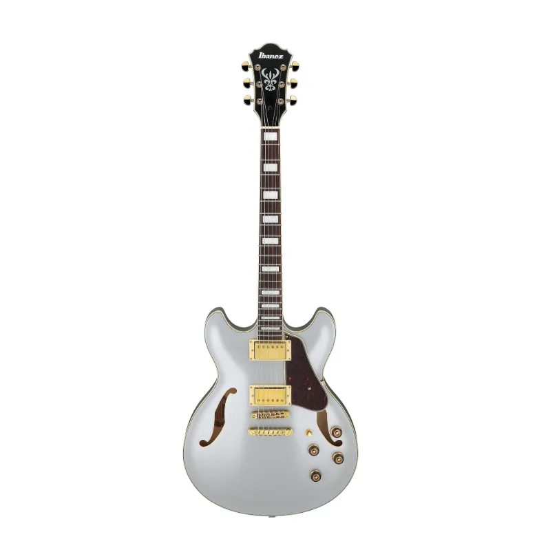 Ibanez AS73G-MSF Artcore Semi-hollow Električna Gitara – Moonstone Silver Flat