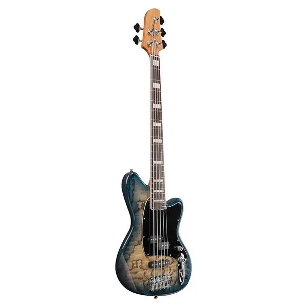Ibanez TMB405TA-CBS  5-String Electric Bass Guitar Cosmic Blue Starburst