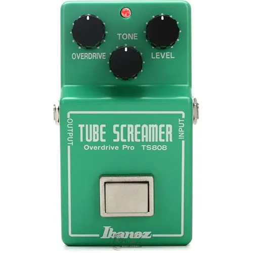 Ibanez TS808 Original Tube Screamer Overdrive Pro pedala