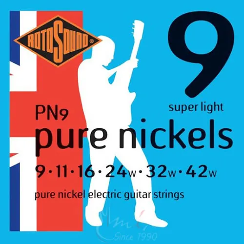 Rotosound PN9 009-042 Pure Nickels Žice za električnu gitaru Debljina devetke