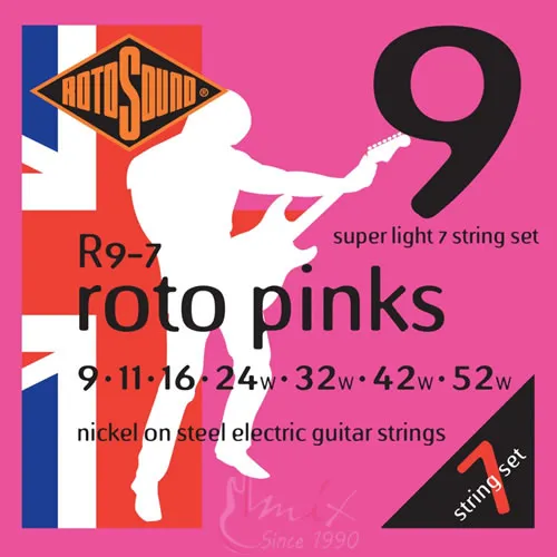 Rotosound R9-7 009-052 Žice za sedmožičanu električnu gitaru Debljina devetke