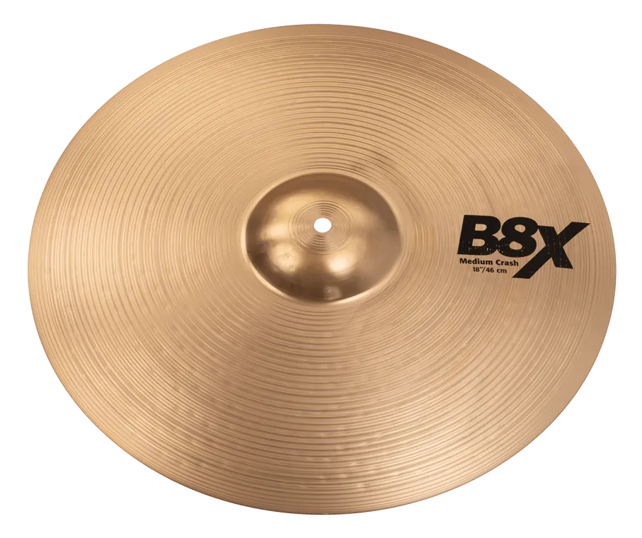 Sabian 41808X B8X Medium Crash 18“ inča Činela