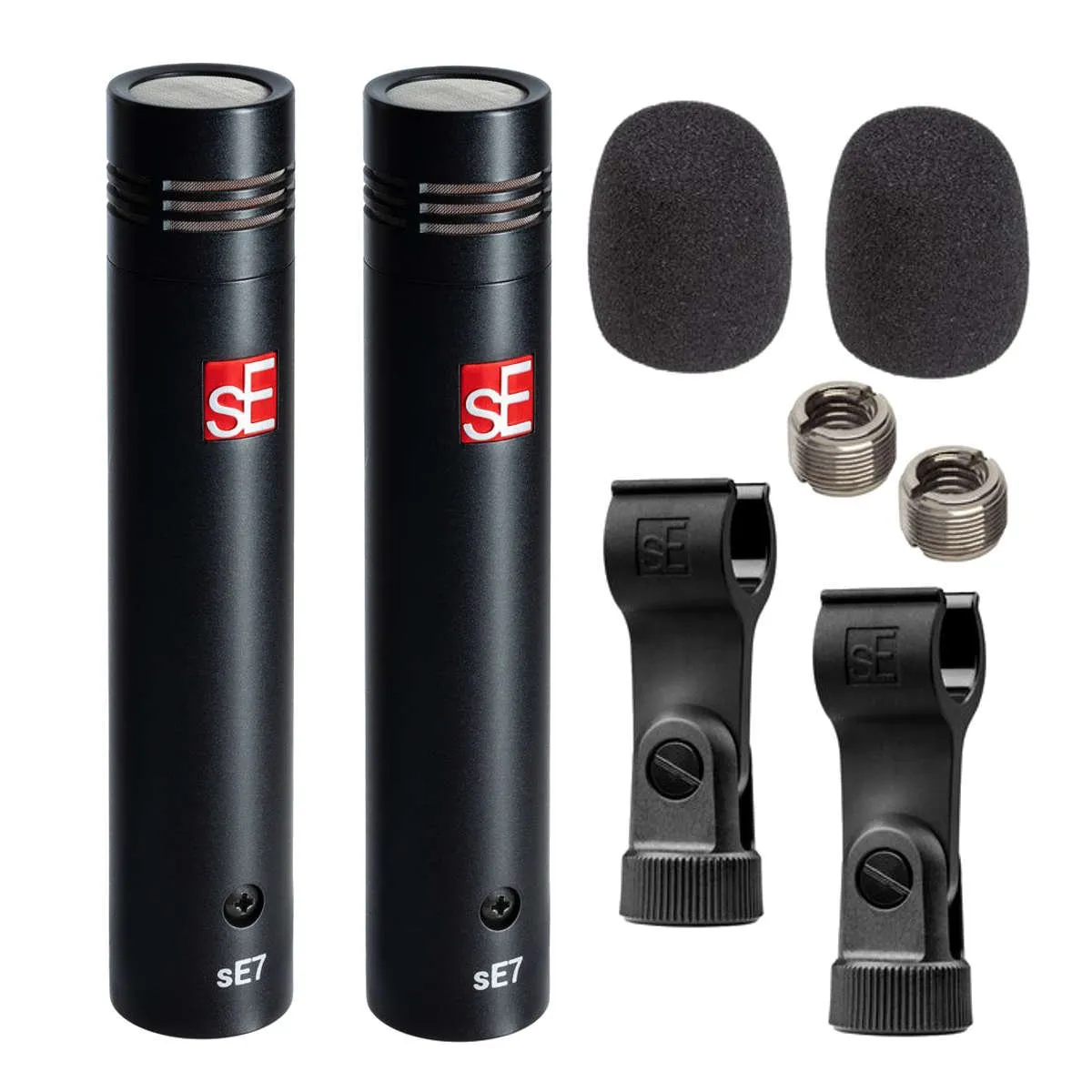 sE Electronics sE7 Pair Malomembranski Kondenzatorski Studio Mikrofoni (Stereo Set)