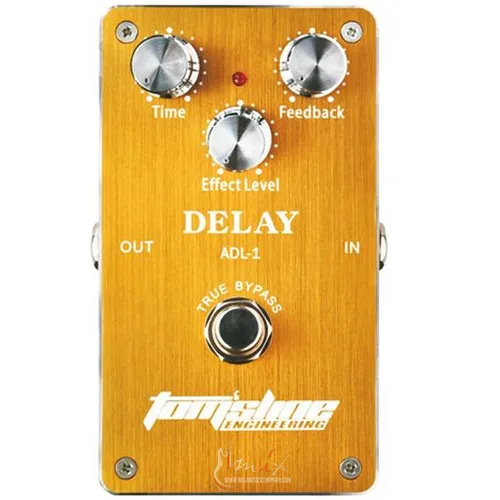 Tomsline ADL-1 Delay gitarski efekat na napajanje ili bateriju