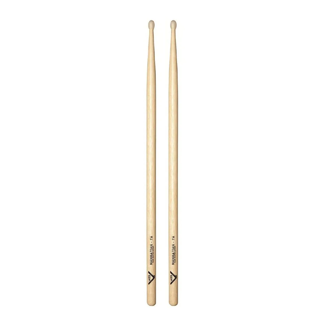 Vater VH7AN 7A American Hickory Palice za bubnjeve – Manhattan 7A – Nylon Tip