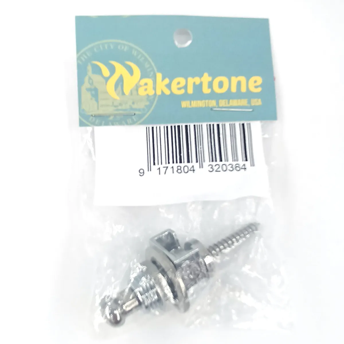 Wakertone GLCK-S deo za gitaru hrom zakačaljka Strap Lock