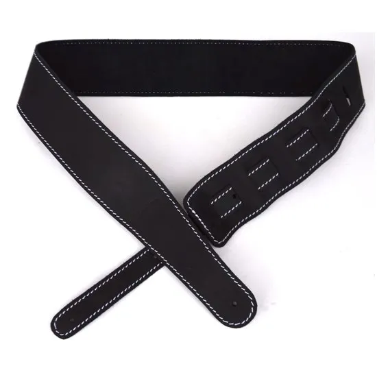 Wakertone LGS1 Black White Dot Kožni kaiš za gitaru Braon boja
