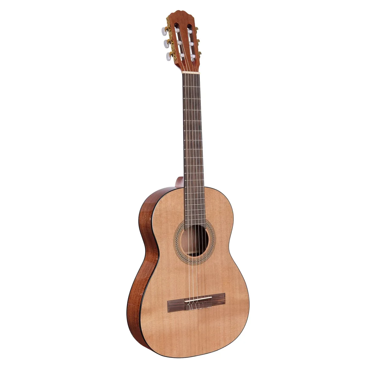 Wakertone W-08 Klasična gitara sa punim drvetom 4/4 veličina Natural boja