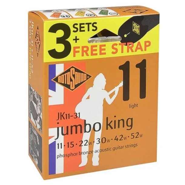 Zice Rotosound JK11-31 011-052×3 + Kais