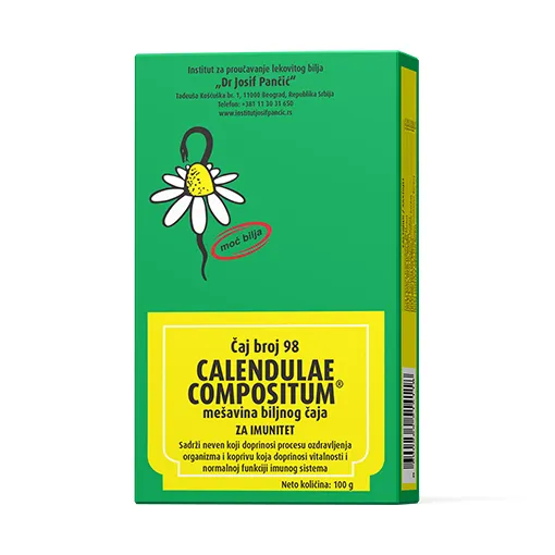 CALENDULAE COMPOSITUM – mešavina biljnog čaja za imunitet (Čaj broj 98)