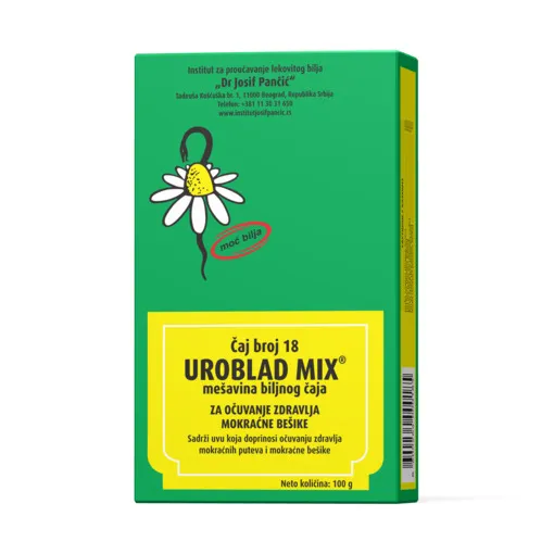 UROBLAD MIX – mešavina biljnog čaja za očuvanje zdravlja mokraćne bešike (Čaj broj 18)